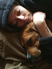 Jane sleeping with Bird