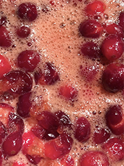 cranberries cooking