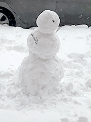 brand new snowman