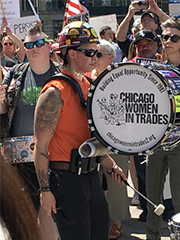chicago women in trades drummers