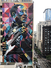 Muddy Waters mural