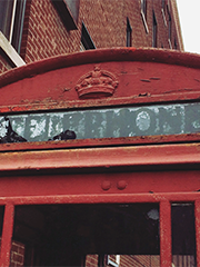 old British phone booth