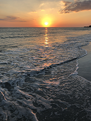 Sunset over the Gulf of Mexico