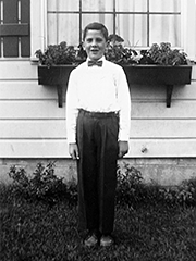 my brother as a kid in a bow tie