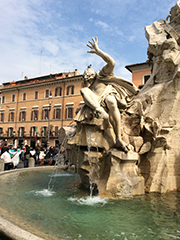 Roman fountain