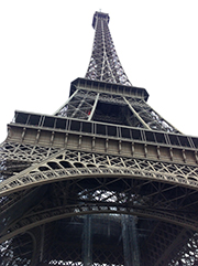 upshot of the eiffel tower