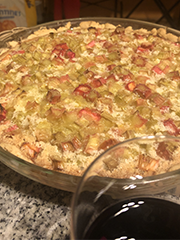 rhubarb pie