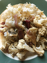 rice and vegetables