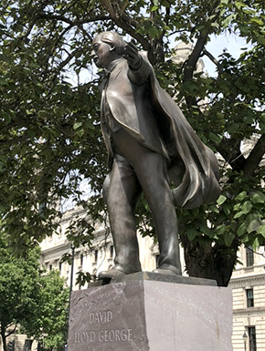 Sculpture of Lloyd George