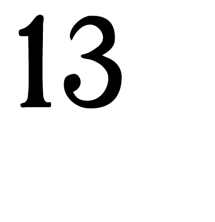 13