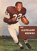 James Brown of Cleveland Browns, 1962
