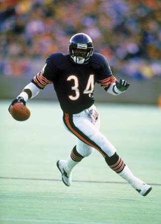 Walter Payton of Chicago Bears, circa 1979