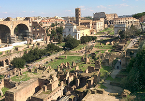 Roman Forum ruins