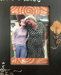 Jane and me in a Mother's Day gift she gave me