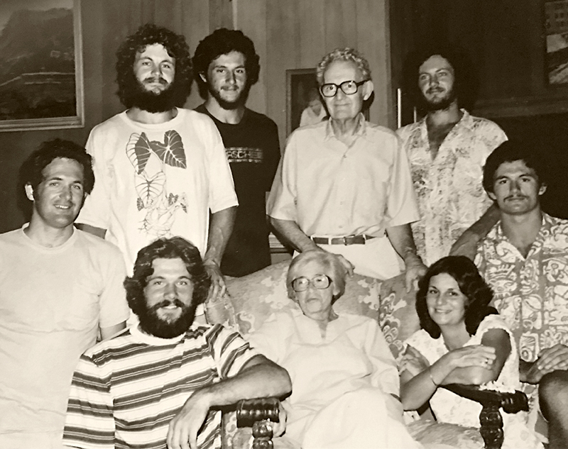 Reppun family in the 1970s