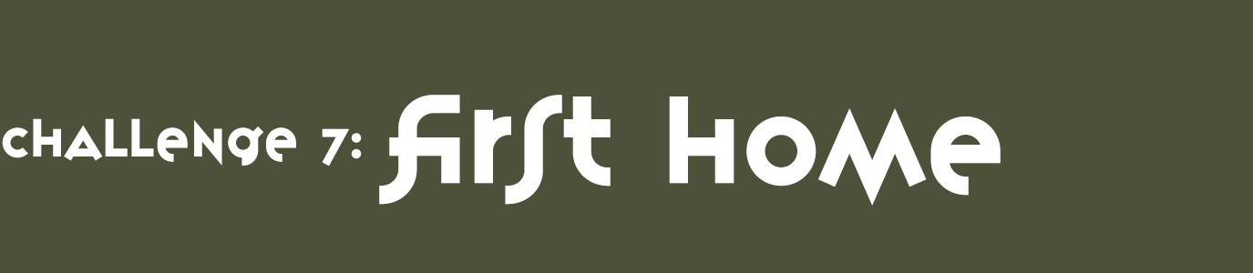 Challenge 7: First Home