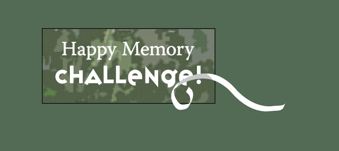 Happy Memory CHALLENGE! 