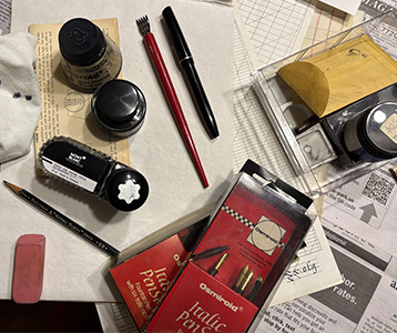 calligraphy supplies