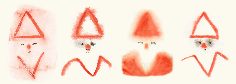 four santas