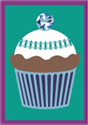 Cupcake symbol for KL Daly Blog