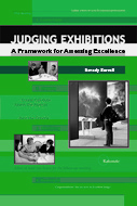 Judging Exhibitions cover, book, and CD design