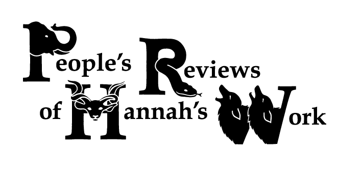People's Reviews of Hannah's Work